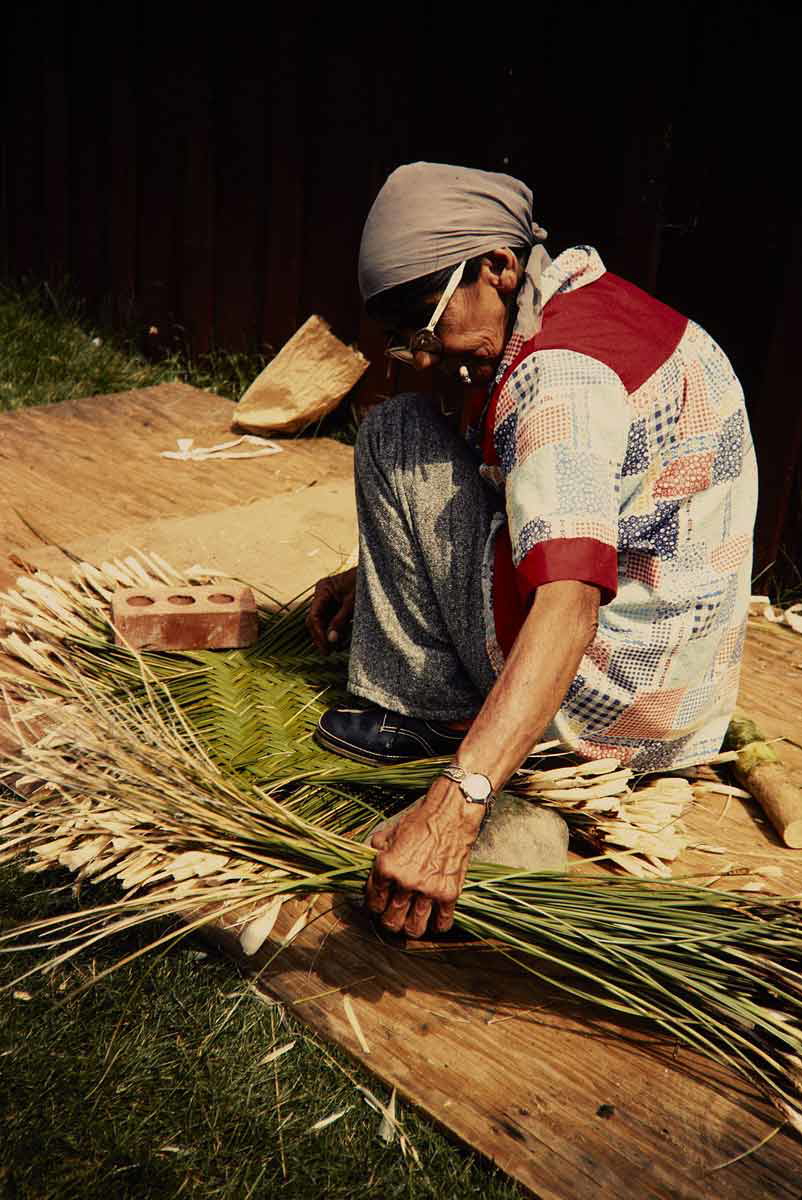 indigenous basket making in pecos