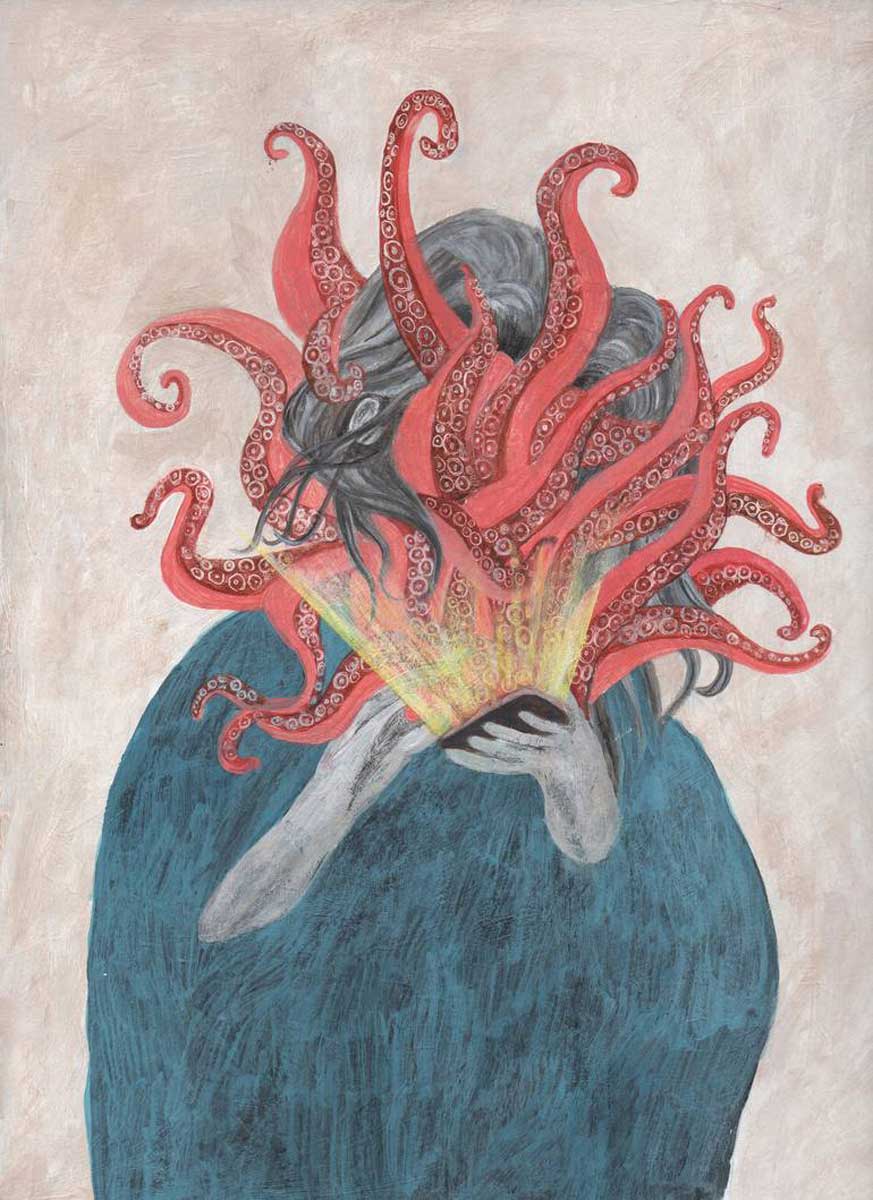 jaron su social media syndrome painting