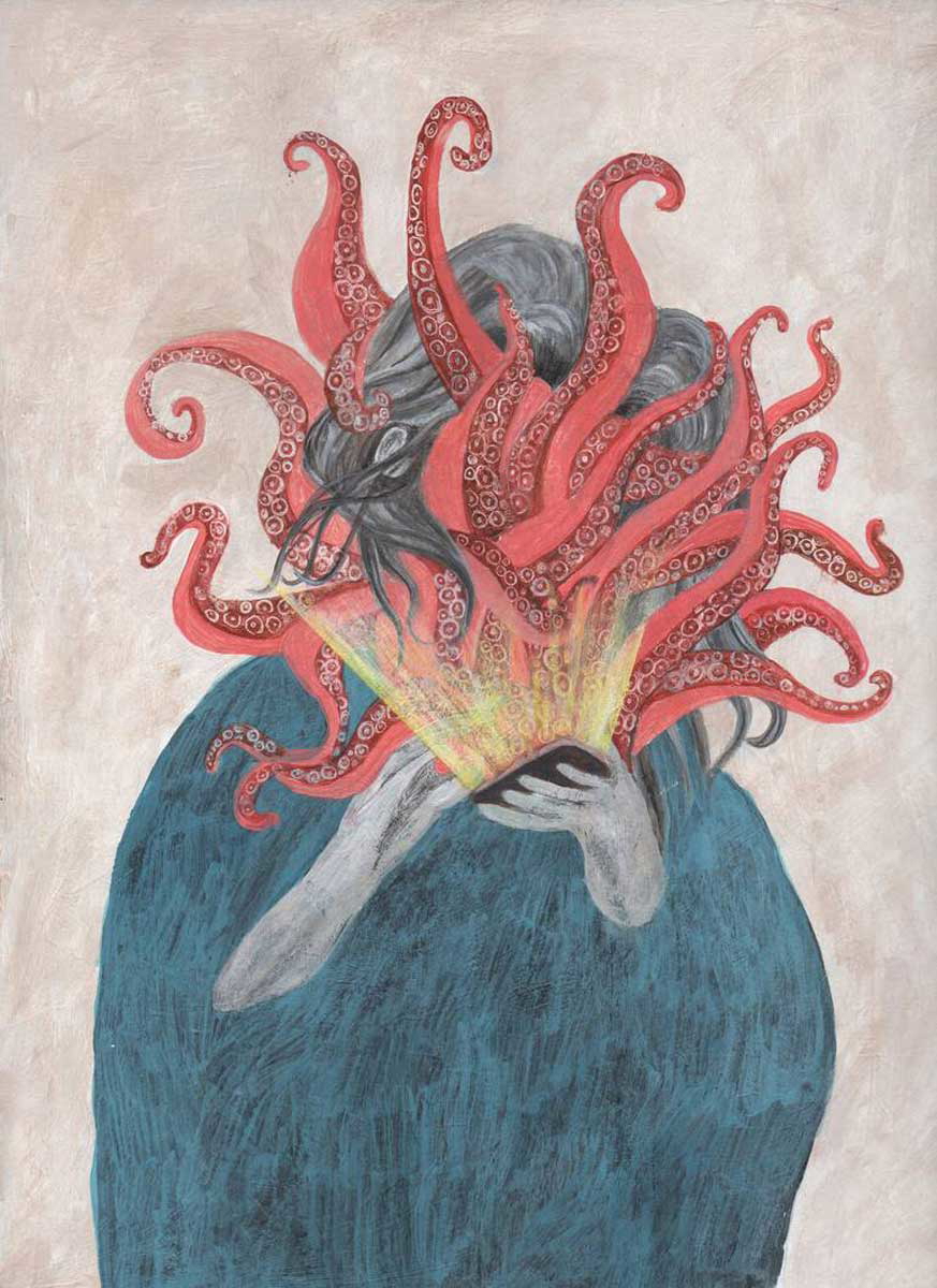 jaron su social media syndrome painting