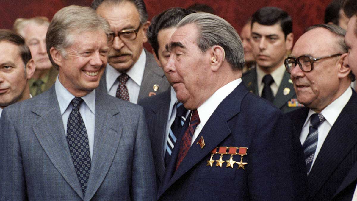 jimmy carter leonid brezhnev