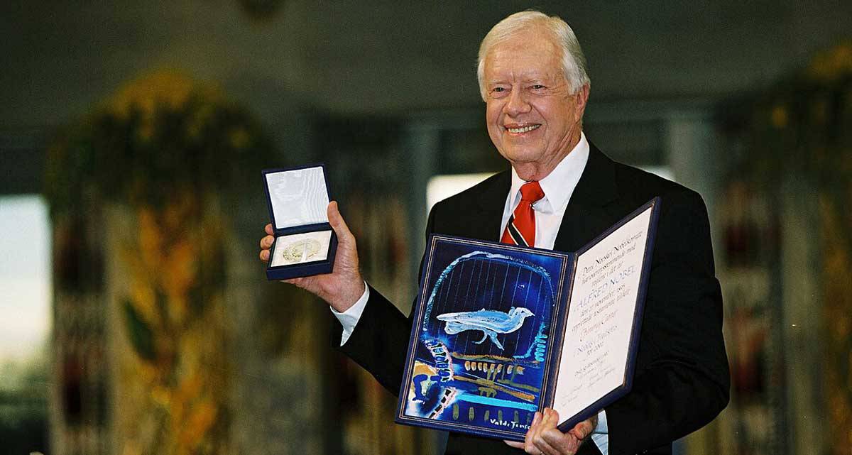 jimmy carter nobel peace prize