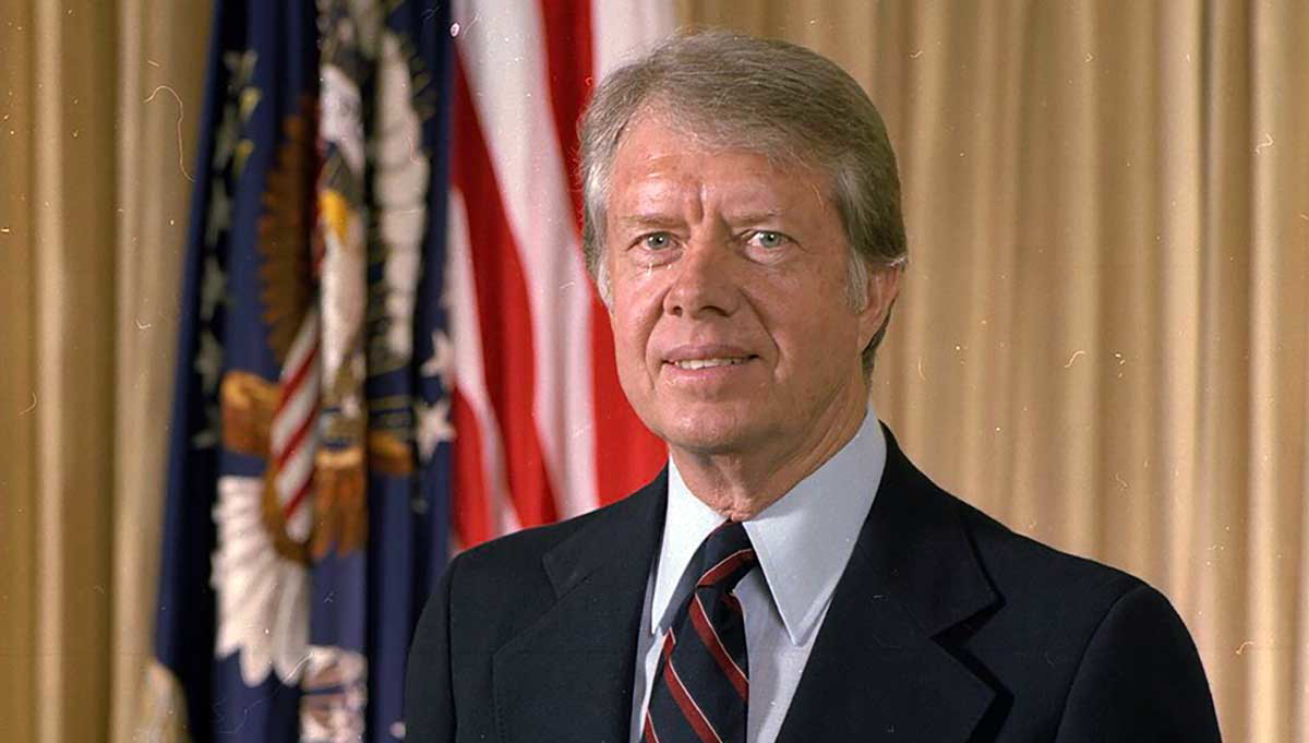 jimmy carter presidential portrait