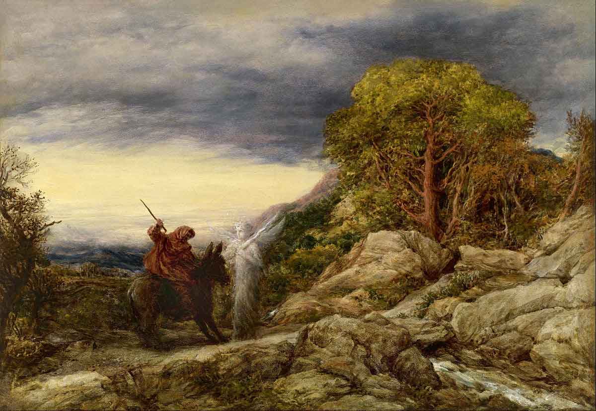 john linnell balaam and the angel