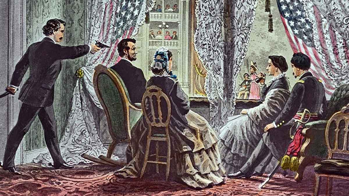 john wilkes booth kills lincoln