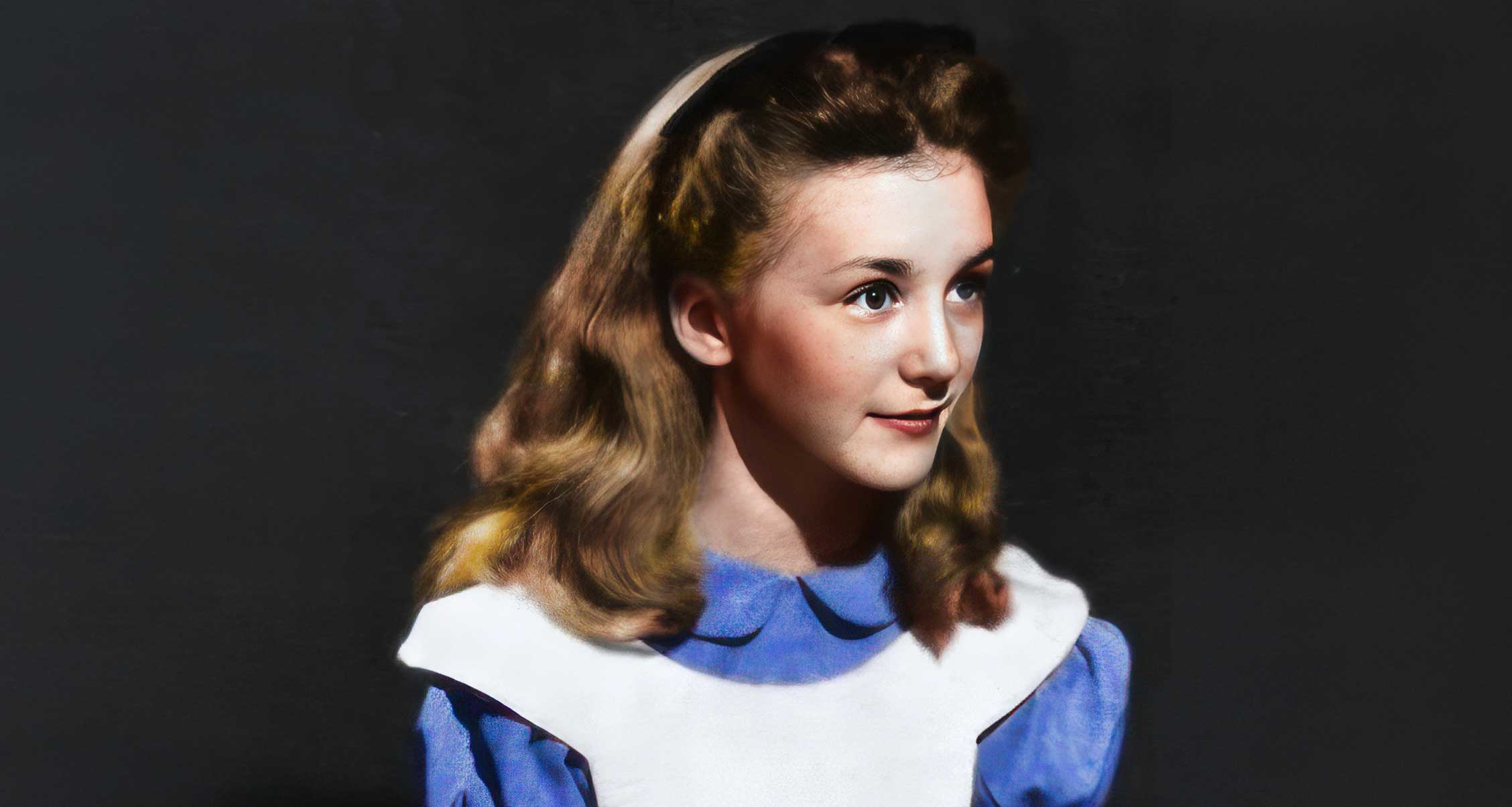 kathryn beaumont colorized alice in wonderland