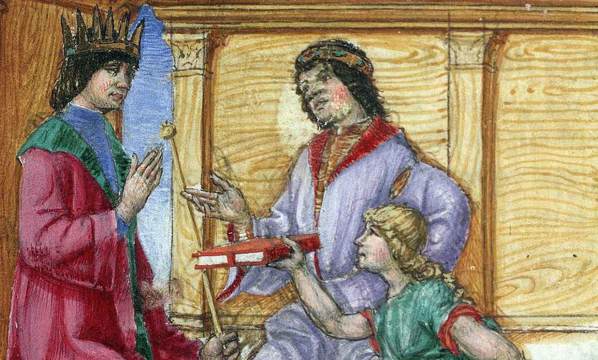 king ferdinand i of naples miniature