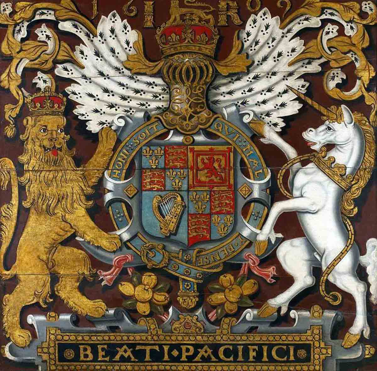 king james england coat arms