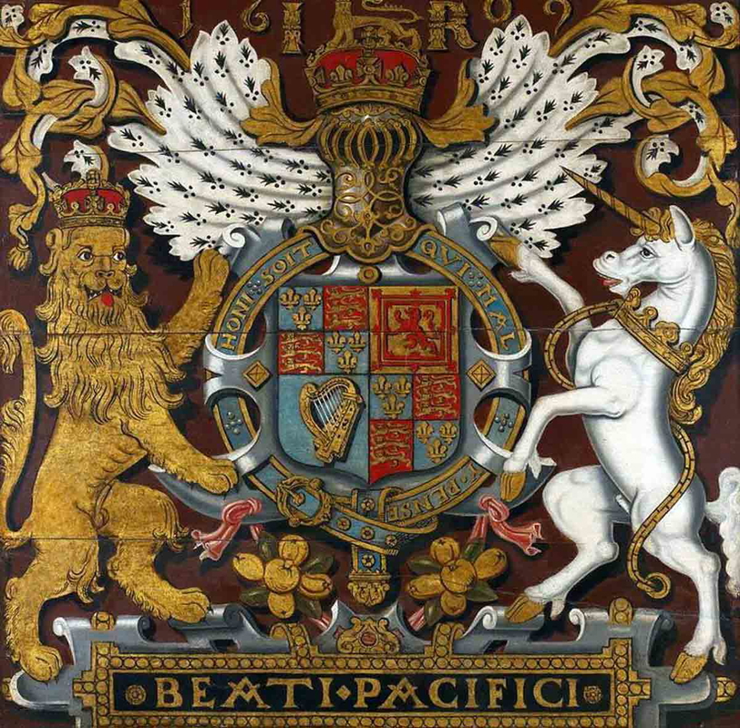 king james england coat arms
