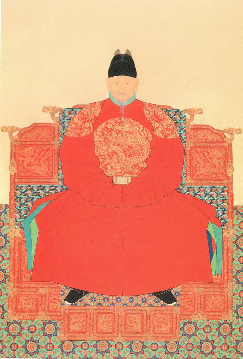 king taejo portrait joseon dynasty
