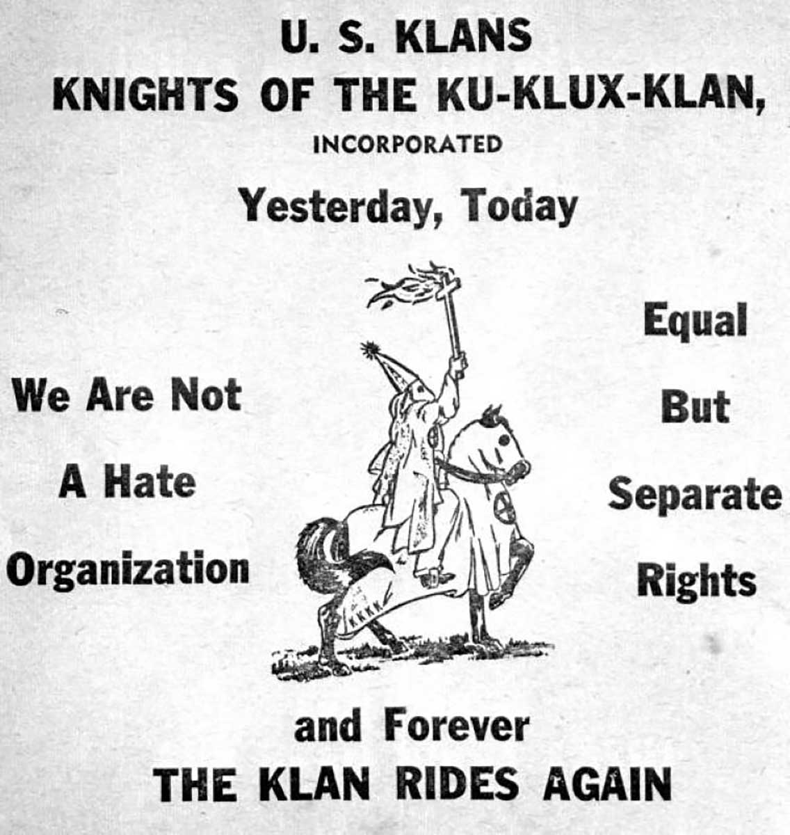 kkk advert