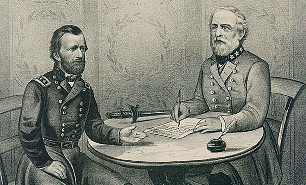 lee and grant sign peace reconstruction amendments
