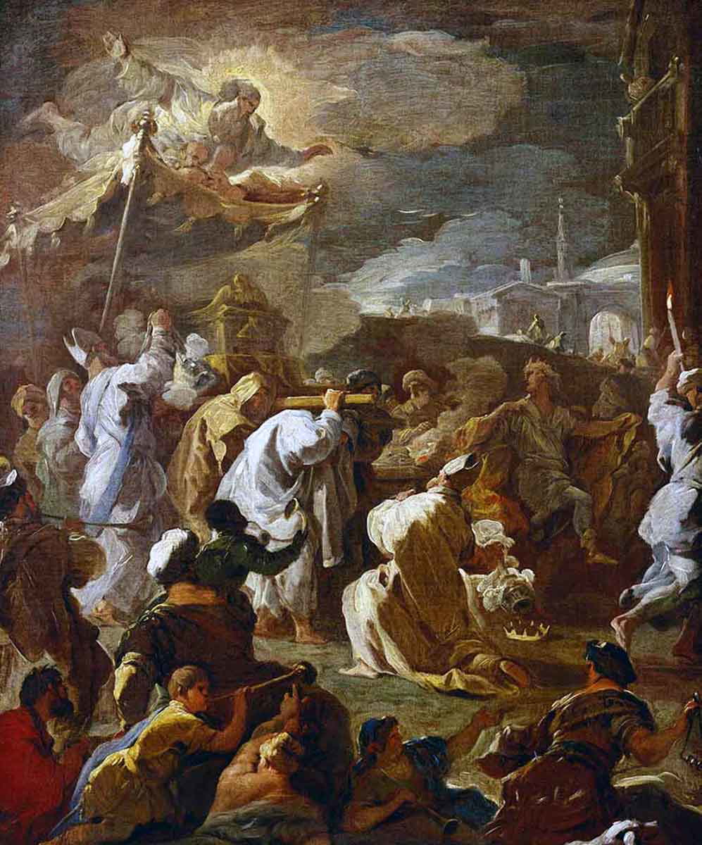 luca giordano david ark magic bible