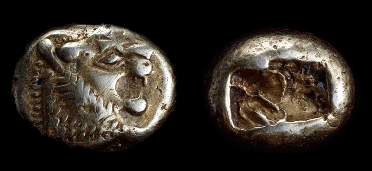 lydian coin