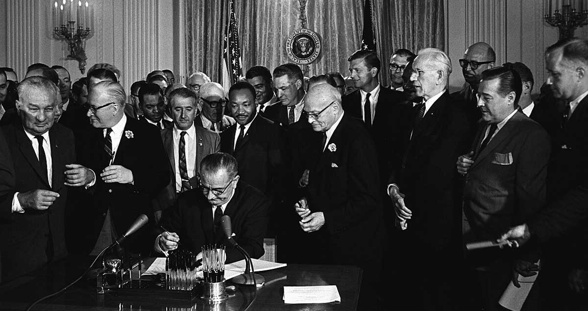 lyndon b johnson civil rights