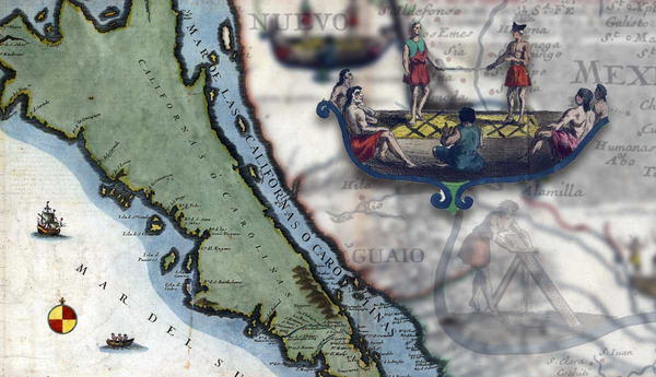 map of early california before gold rush