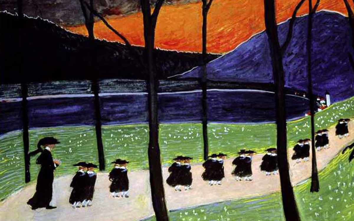 marianne werefkin autumn school painting