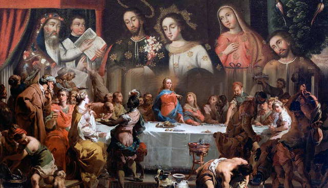 Marriage of Mary and Cana weddin