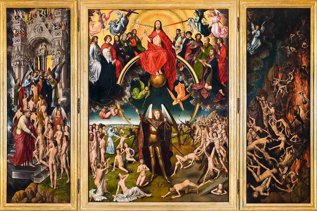 memling the last judgment painting