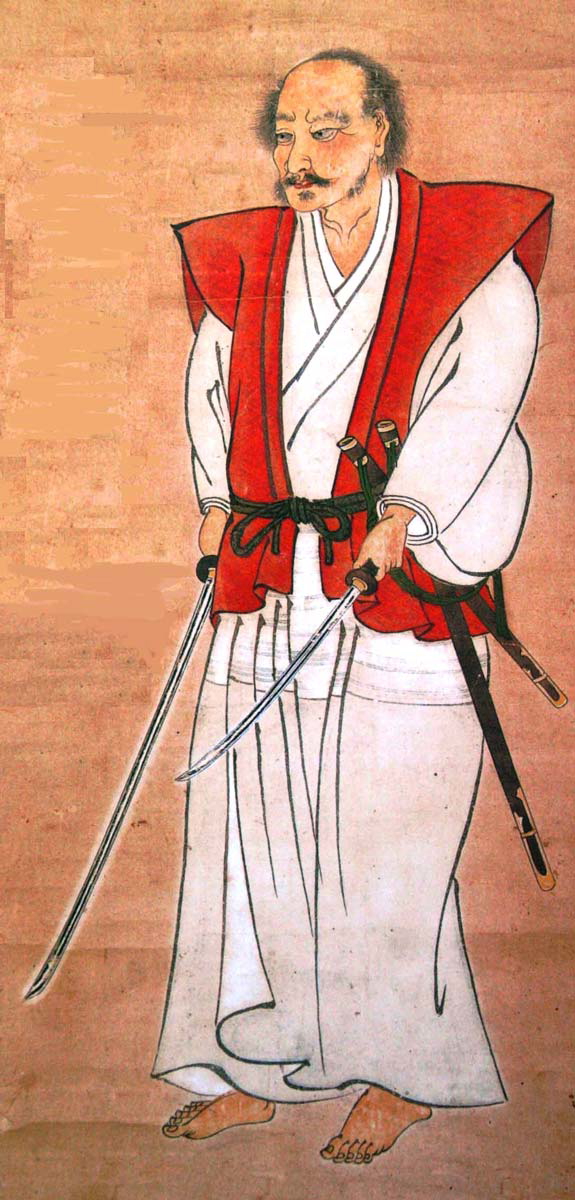 miyamoto musashi self portrait samurai