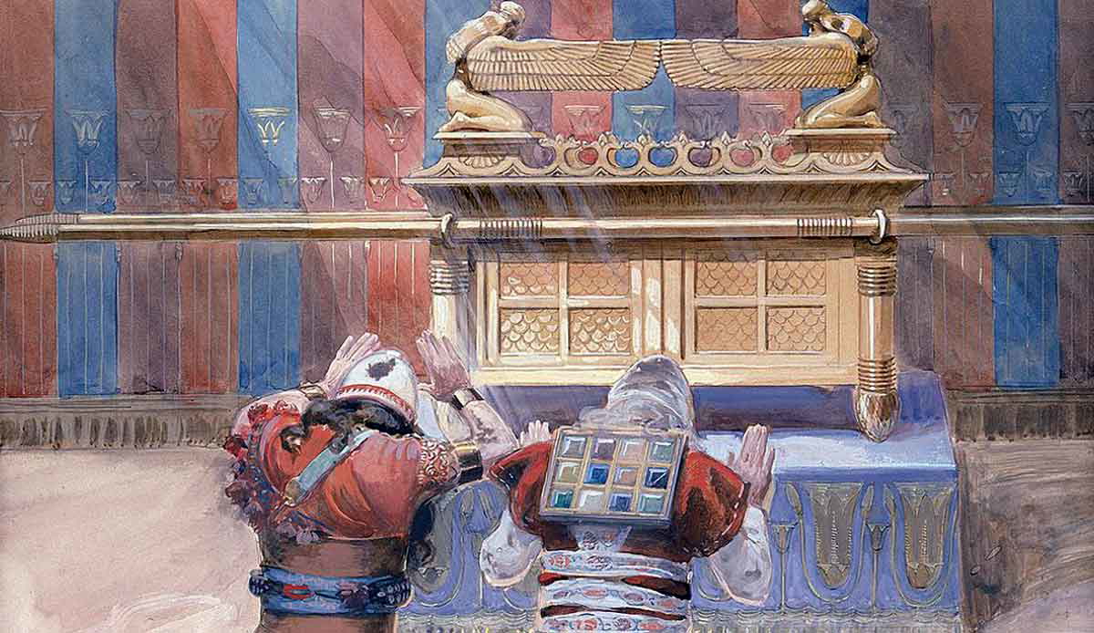 moses joshua tabernacle anointing with oil