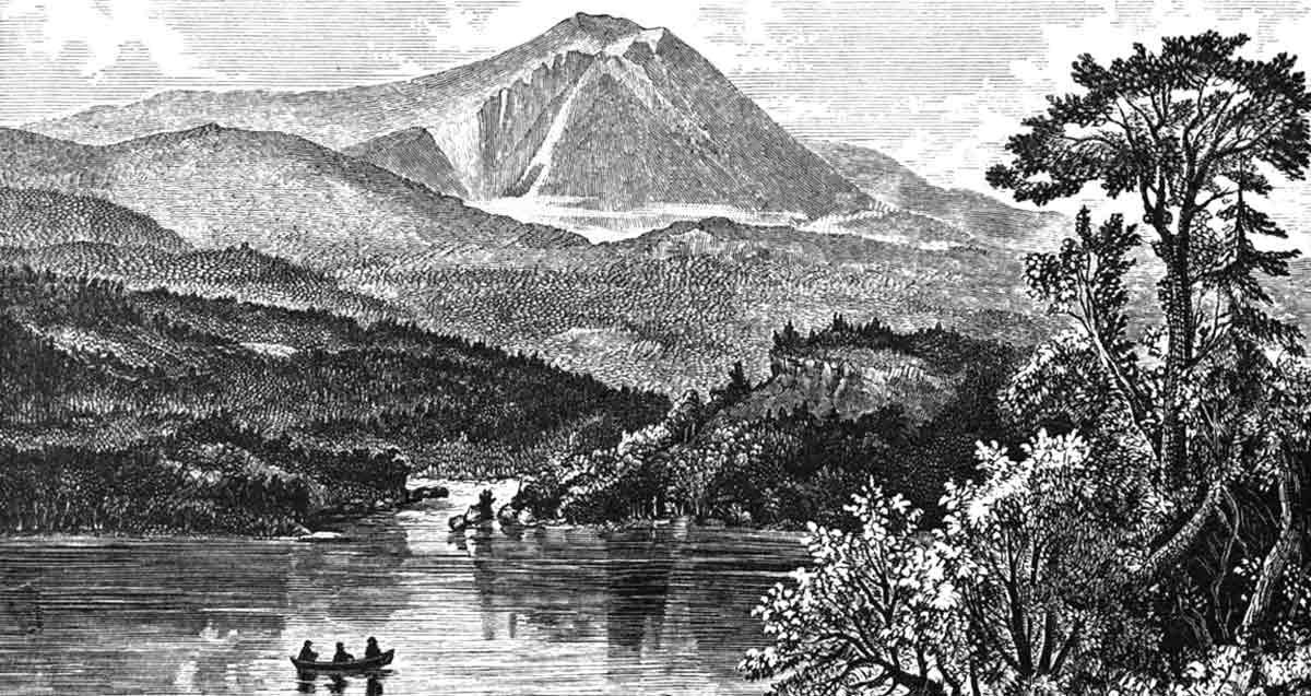 mount katahdin hathi sketch