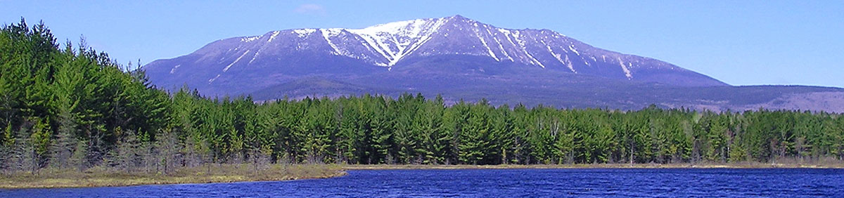 mount katahdin landscape shot