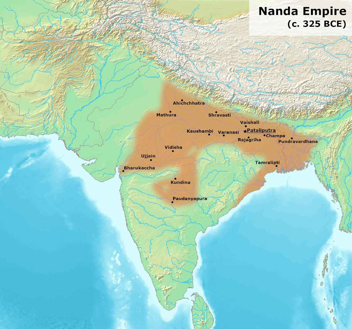 nanda empire map
