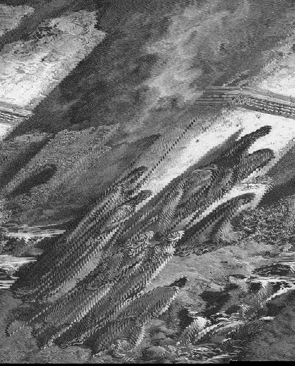 nehemiah views ruins jerusalem