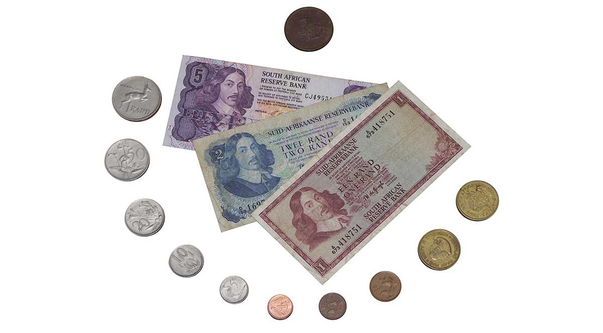 old south african money
