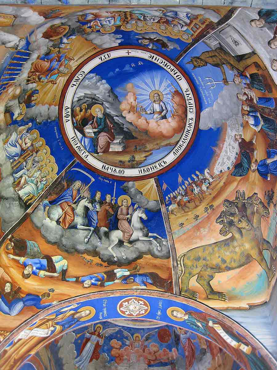 orthodox apocalypse fresco end times