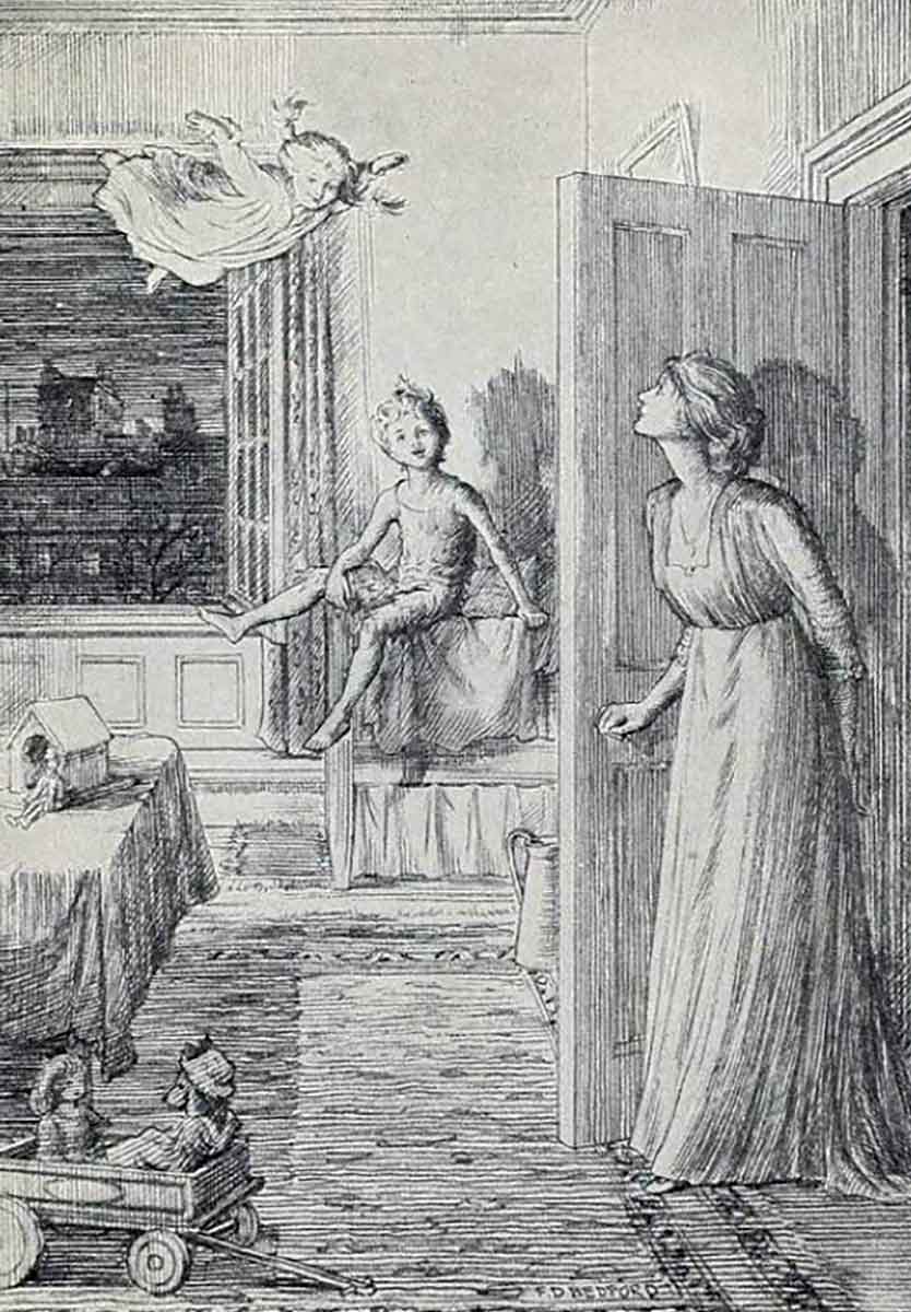peter and wendy illustration