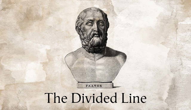 Bust of Plato The Divided Line