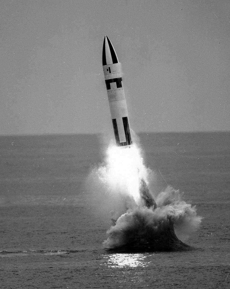 polaris icbm test