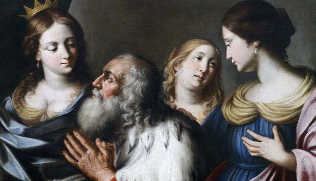 King Solomon led into idolatry