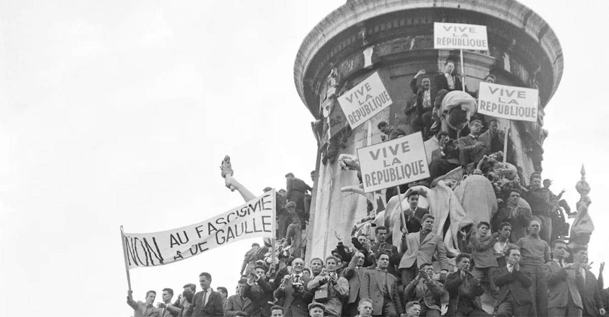 protest paris 1968