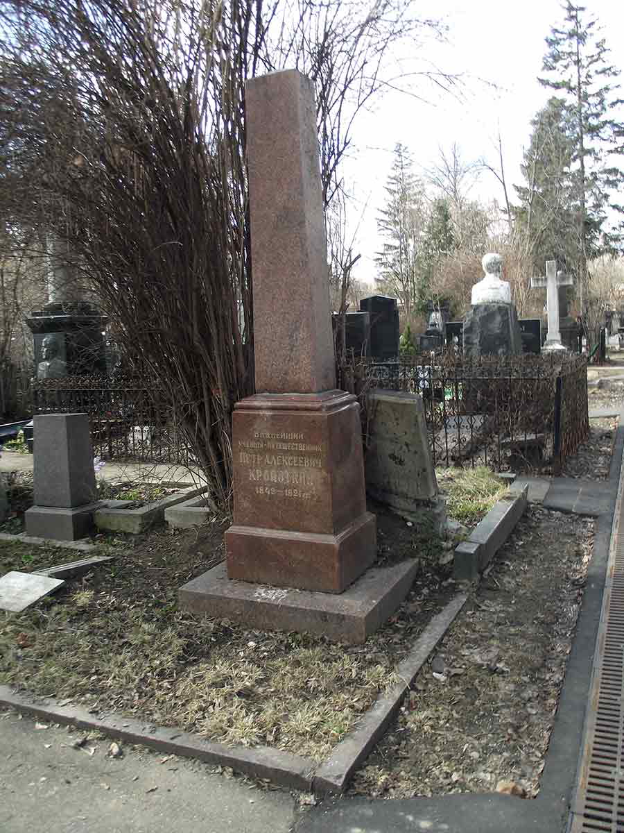 pyotr kropotkin grave