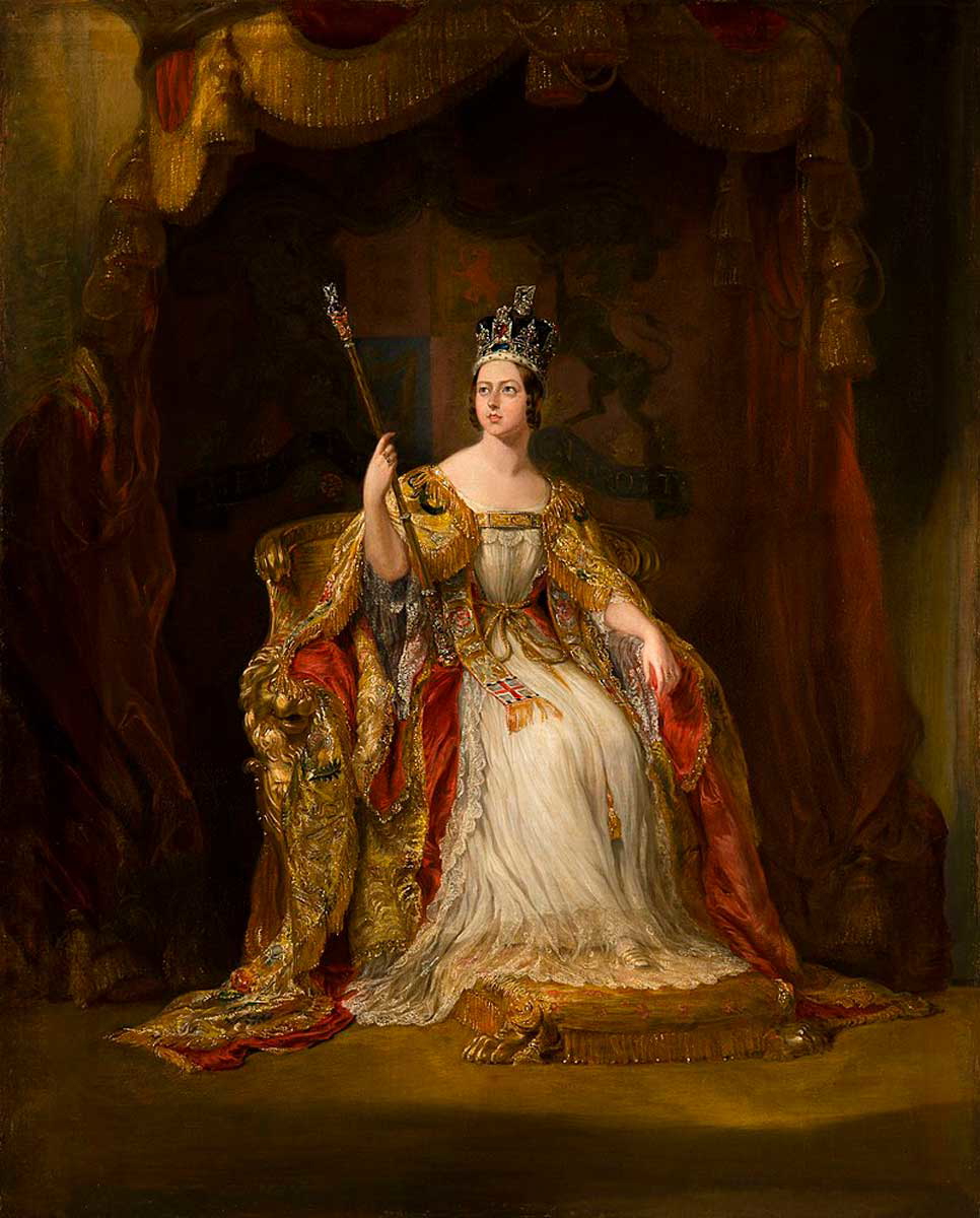 queen victoria coronation portrait hayter