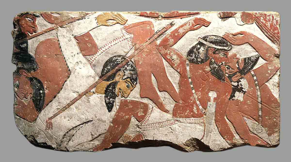 relief battle egypt new kingdom