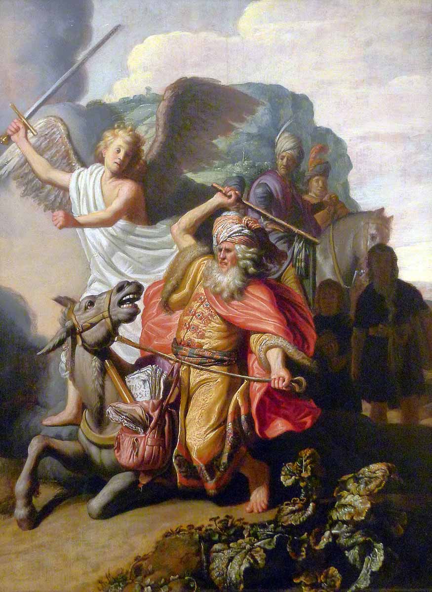 rembrandt balaam and ass