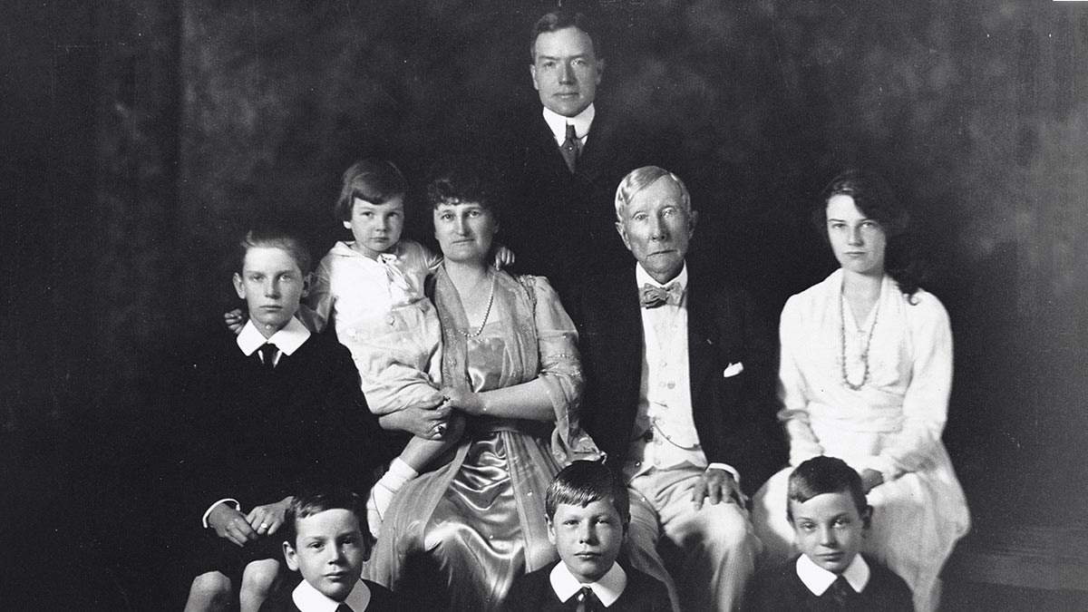 rockefeller family portrait photo