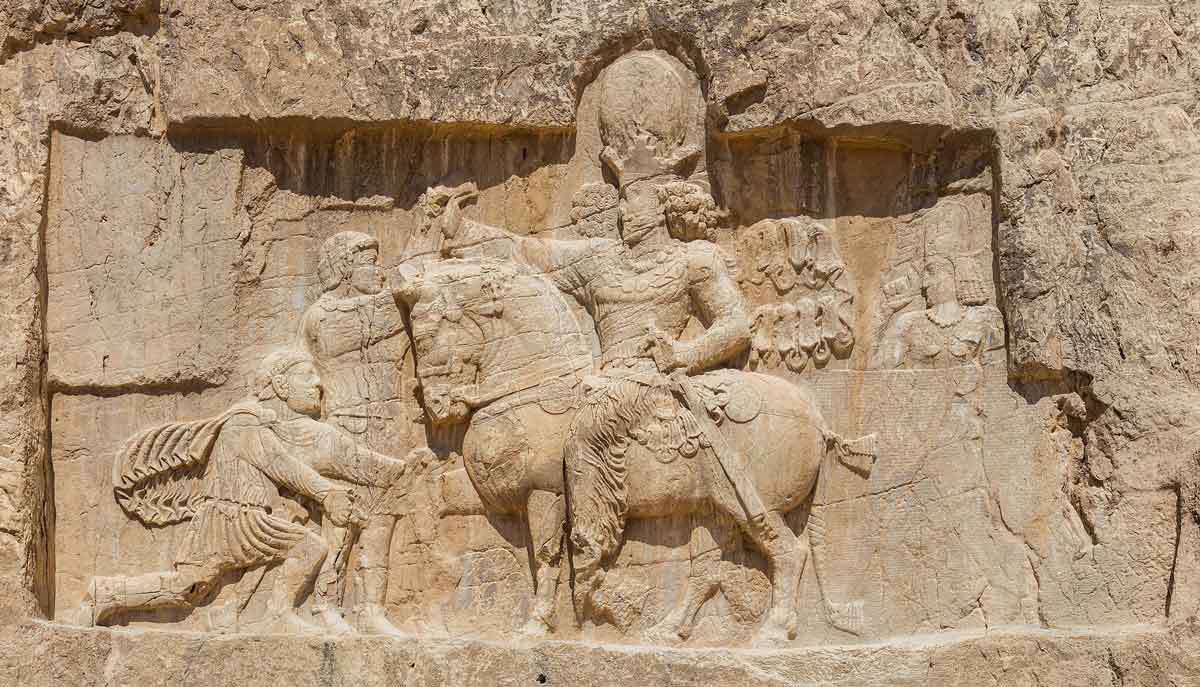 rockface relief shapur