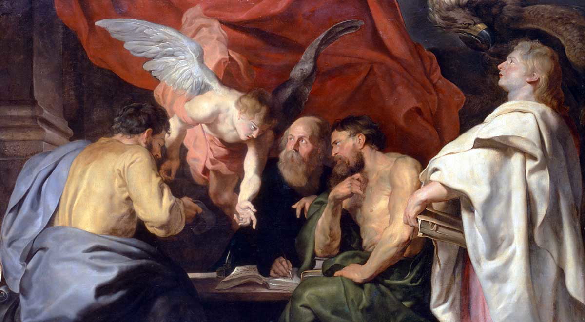 rubens the four evangelists painting