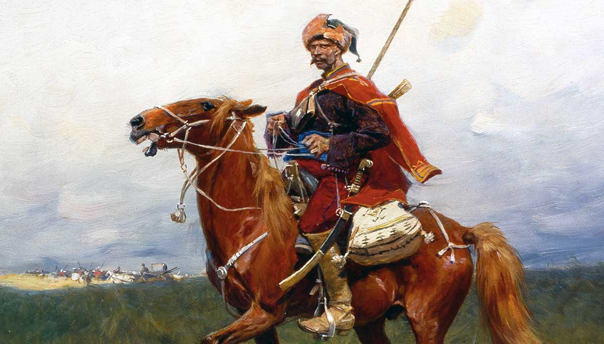 russian cossack rider