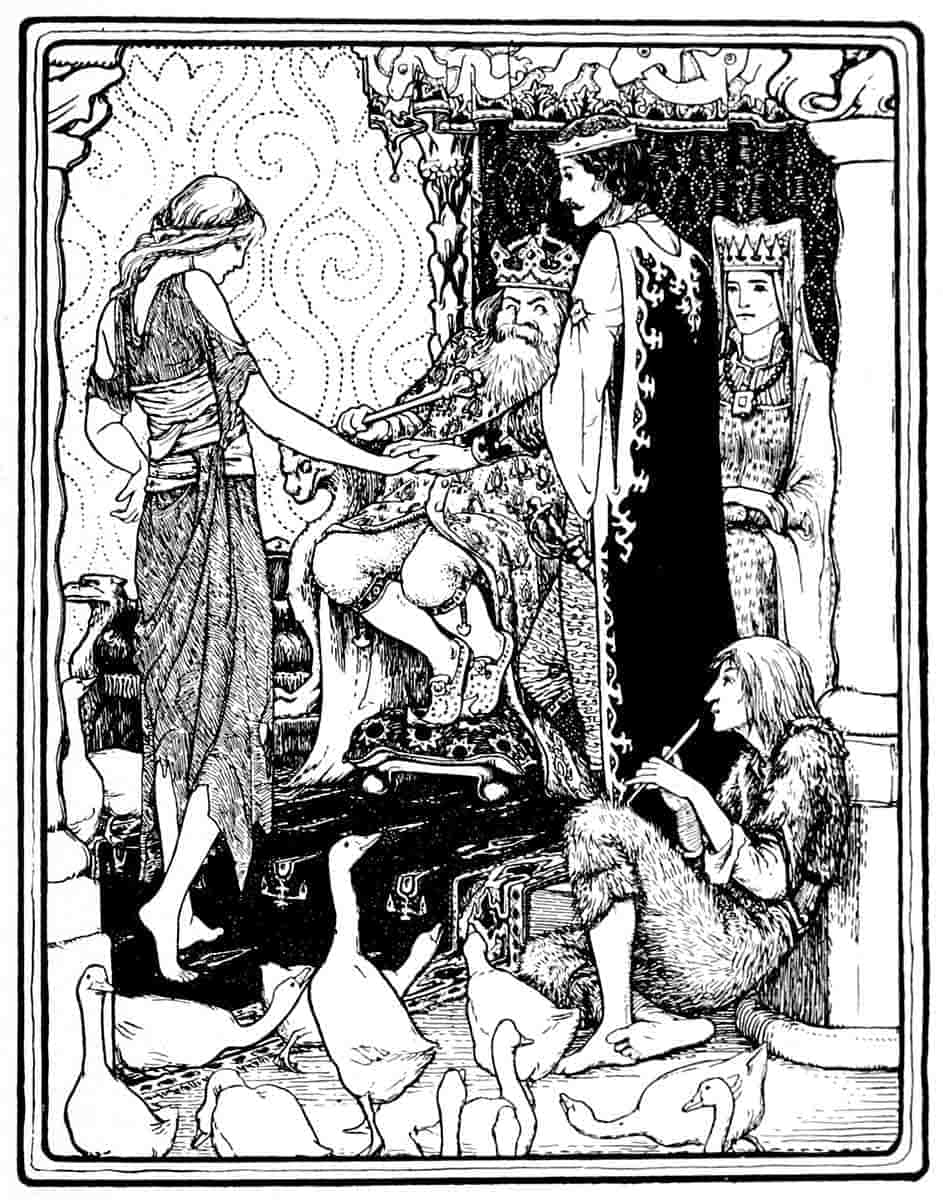 tattercoats illustration cinderella