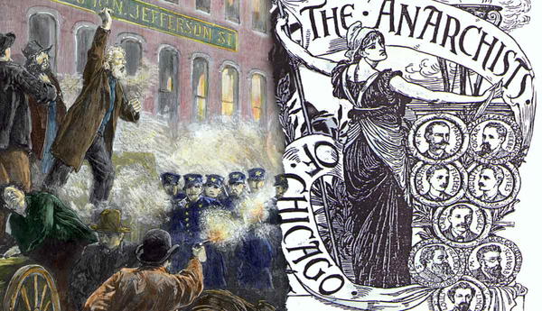 Haymarket Riot and Chicago Anarchists illustration