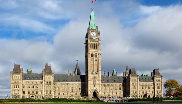 the parliament building Ottawa Canada
