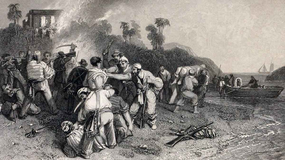 the pitate and the three cutters