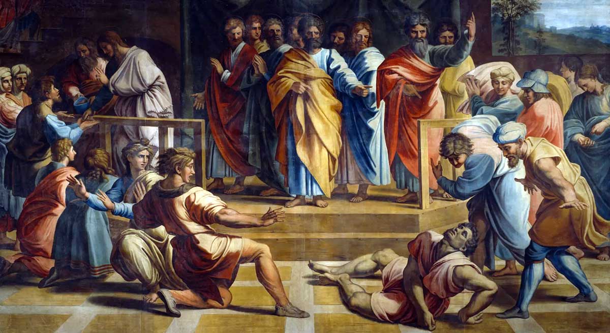 thornhill ananias and sapphira marriage new testament