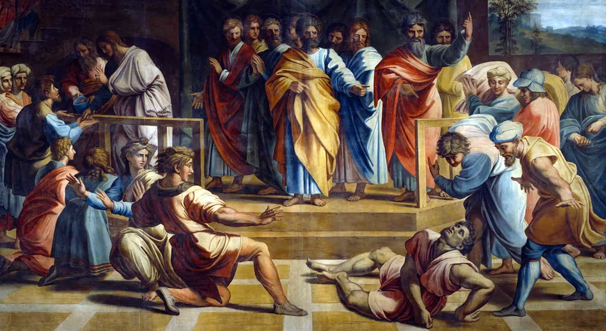 thornhill ananias and sapphira marriage new testament