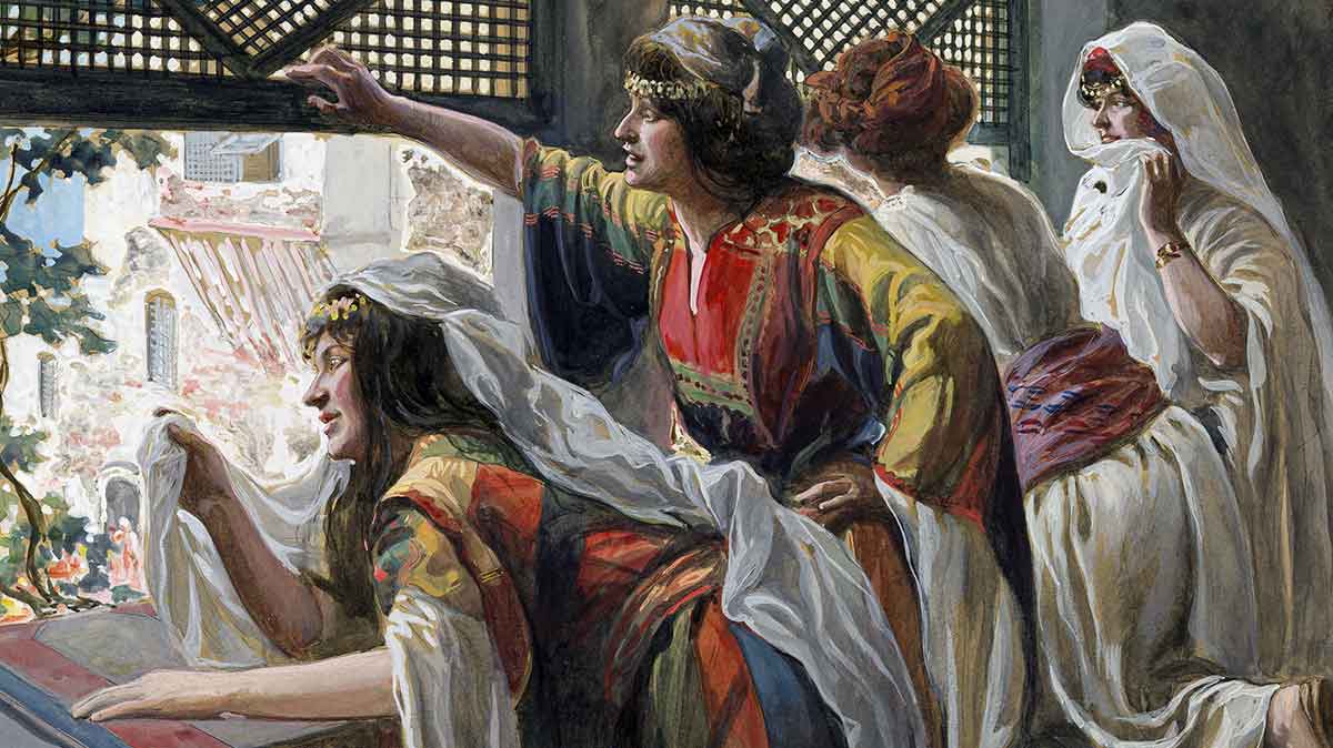 tissot michal despises david marriage hebrew bible
